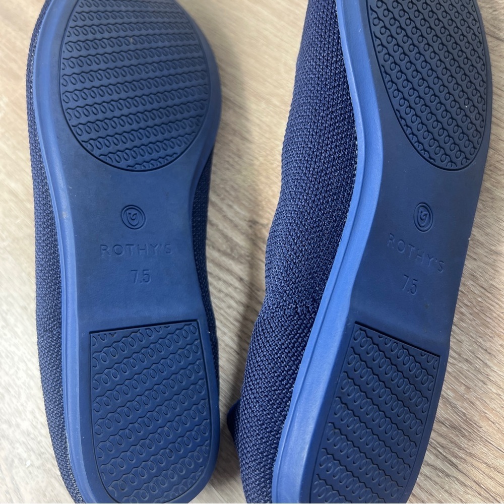 Rothy's Blue Flats‎ Minimalist Design - Picture 5 of 5